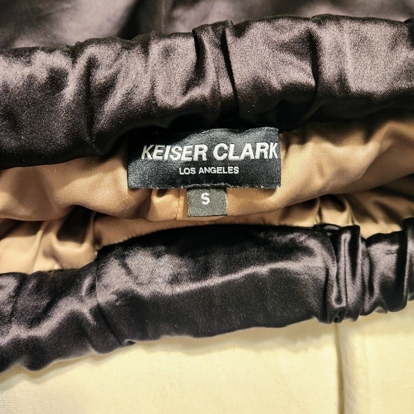 Keiser Clark Reversible Satin Track Shorts Brown Small - Picture 8 of 9